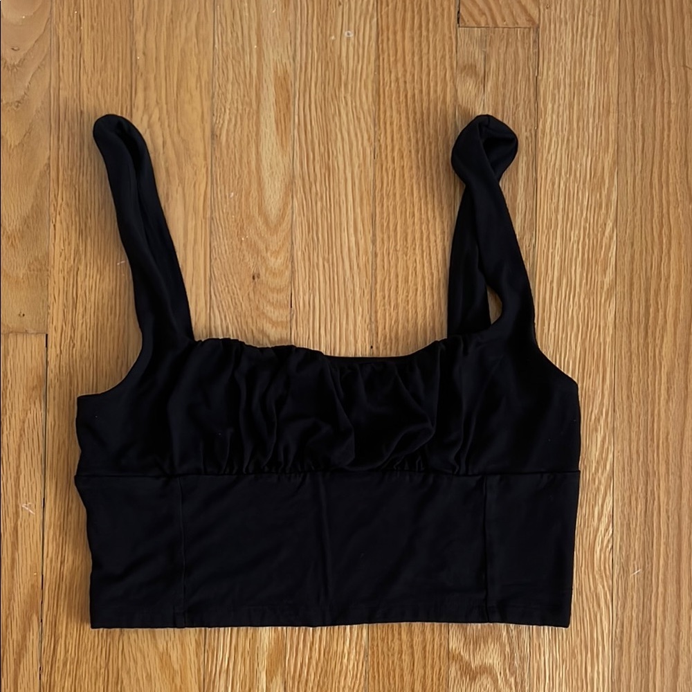 Stylish Black Crop Top